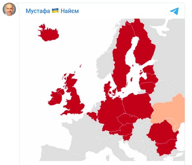 Летіть на х*й: карта закритого неба для російських літаків - фото 498980