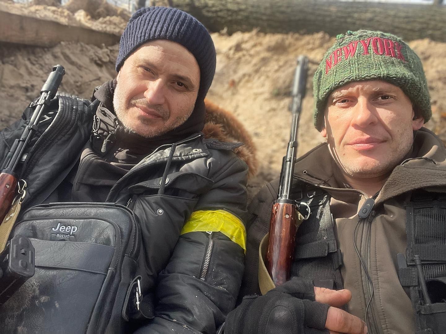 Українські зірки, які взяли до рук зброю, щоб захищати Україну