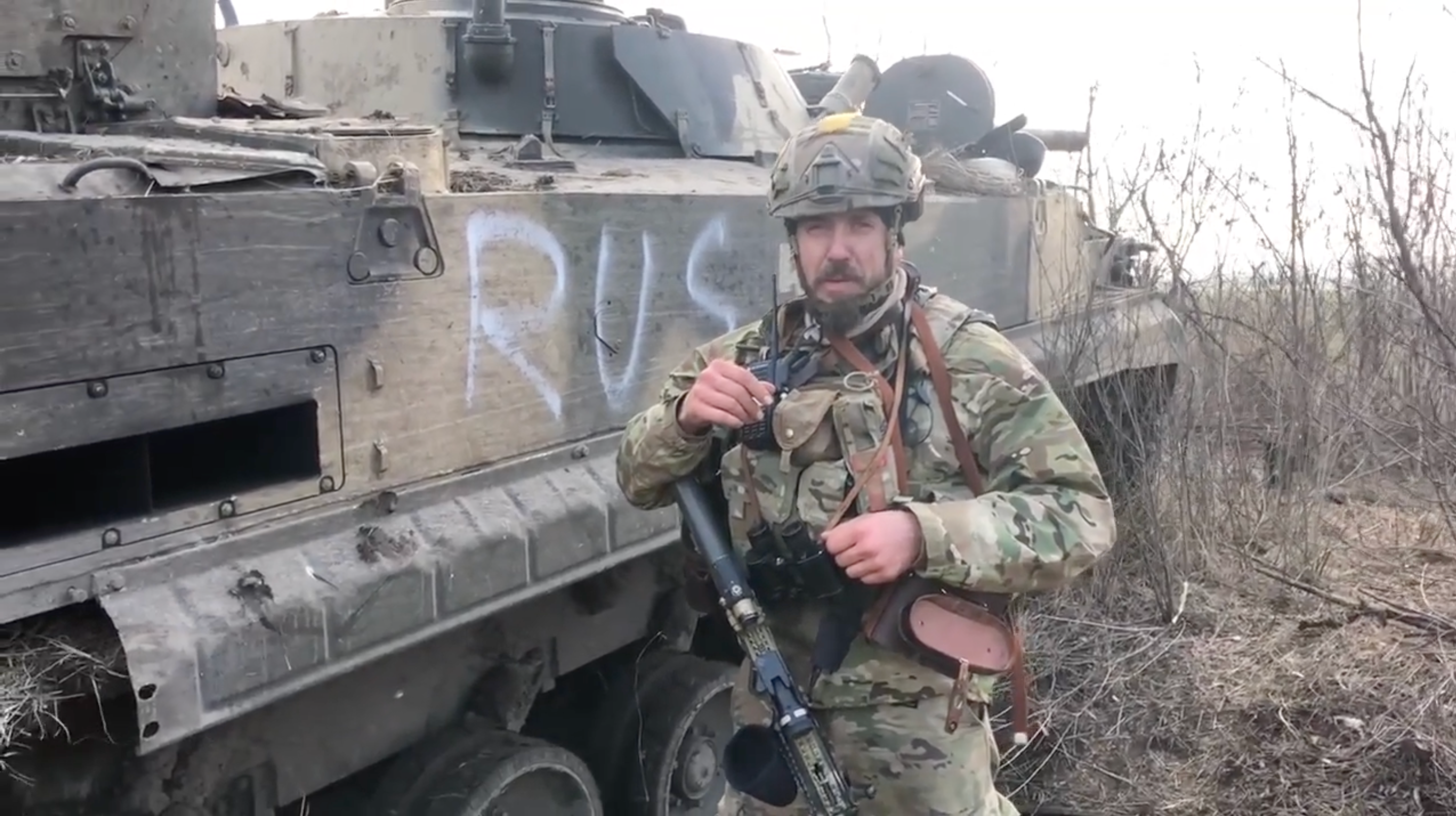 Військовий звернувся до клятих окупантів - фото 1