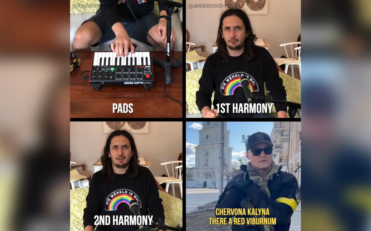 Блогер The Kiffness зробив мікс на пісню "Ой, у лузі червона калина", виконану Хливнюком