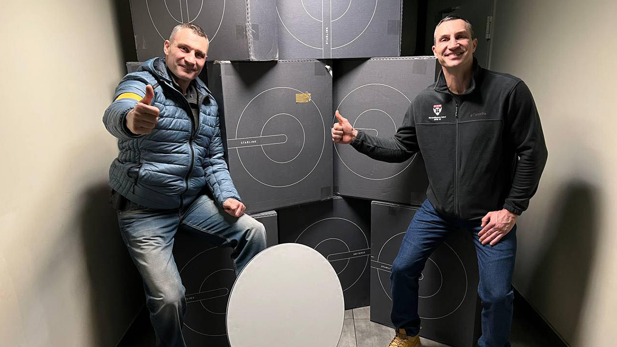 Як використовуватимуть інтернет Ілона Маска у Києві в умовах війни