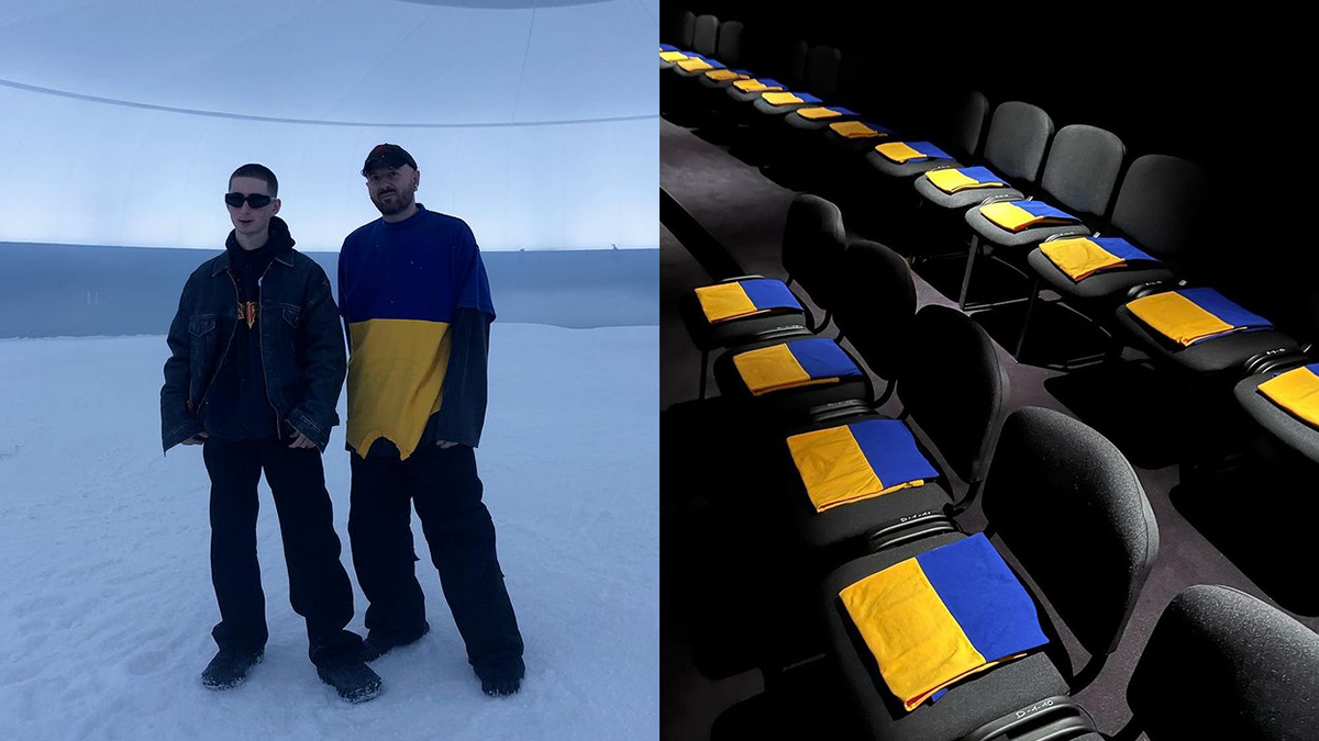 Показ BALENCIAGA стартував з вірша "Живи, Україно": промовисте відео