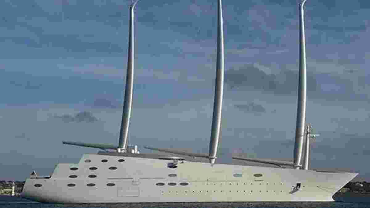 В Італії заарештували одну з найбільших у світі яхт: вона належить російському олігарху