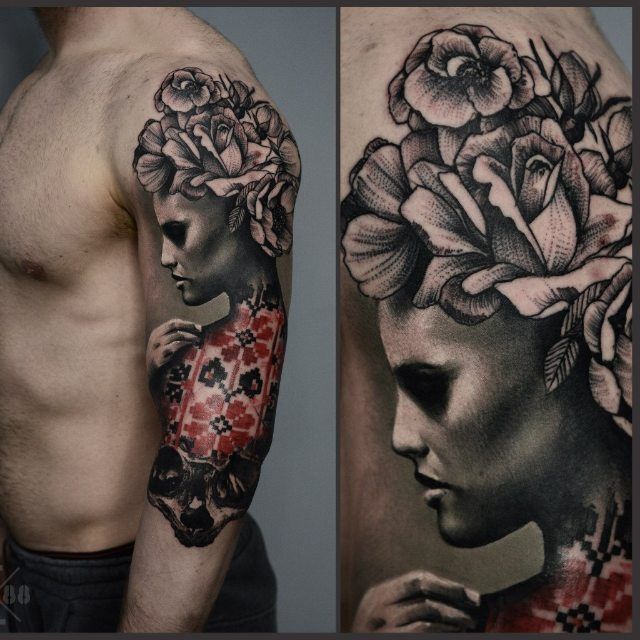 Герби, вишиванки та карти України: патріотичні татуювання для українців – приклади з фото - фото 500739