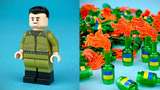 LEGO зібрав для України кругленьку суму, продаючи фігурки Зеленського та коктейлі Молотова