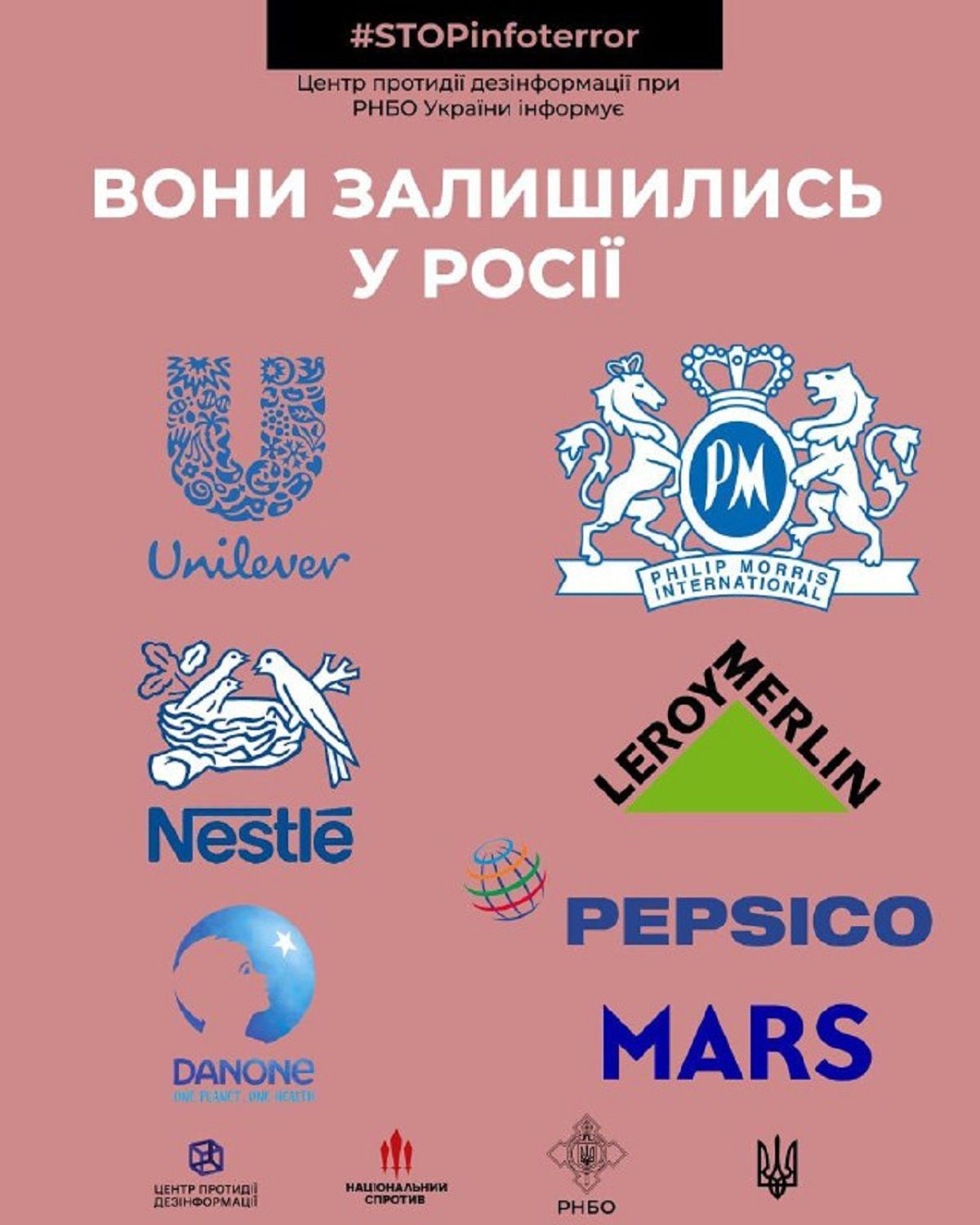 Бренди, що досі працюють в РФ - фото 1