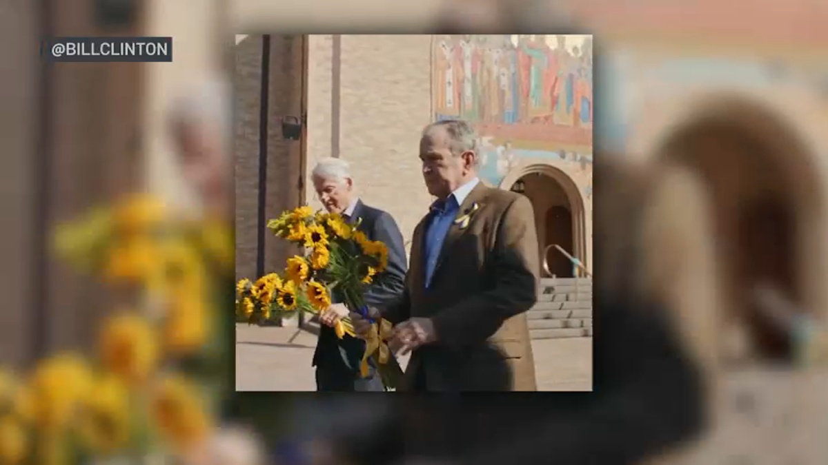 Клінтон та Джордж Буш-молодший показали свою підтримку Україні
