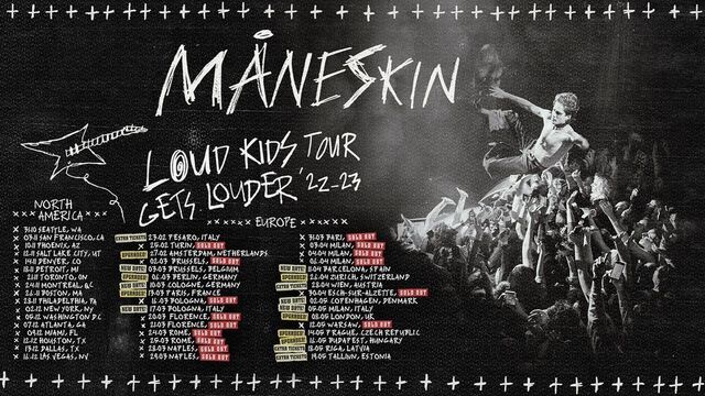 Солідарні з українським народом: через війну Måneskin скасували тур Росією - фото 501437