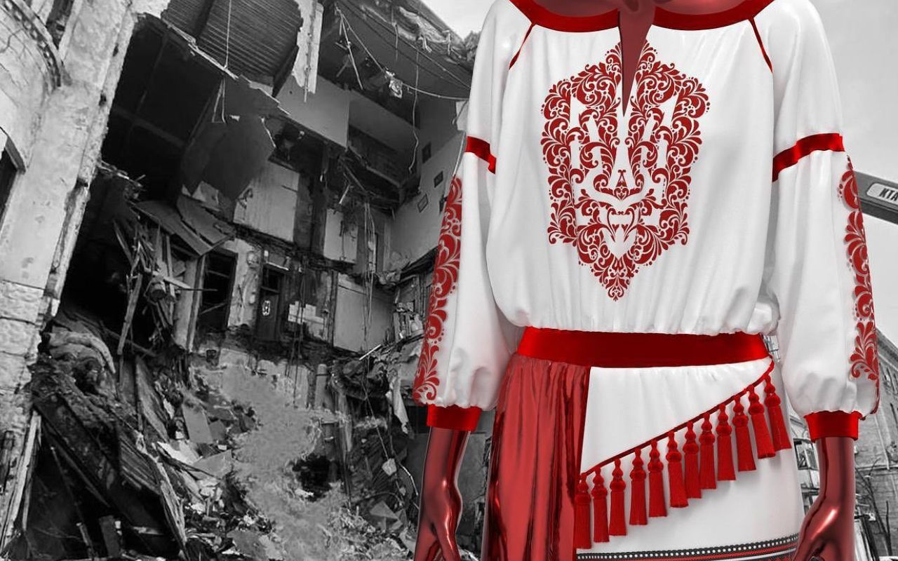 Українка створила криваві 3D-вишиванки, які нагадують про війну