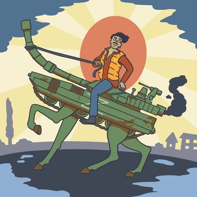 Український художник показує справжніх супергероїв українського спротиву: круті малюнки - фото 501804