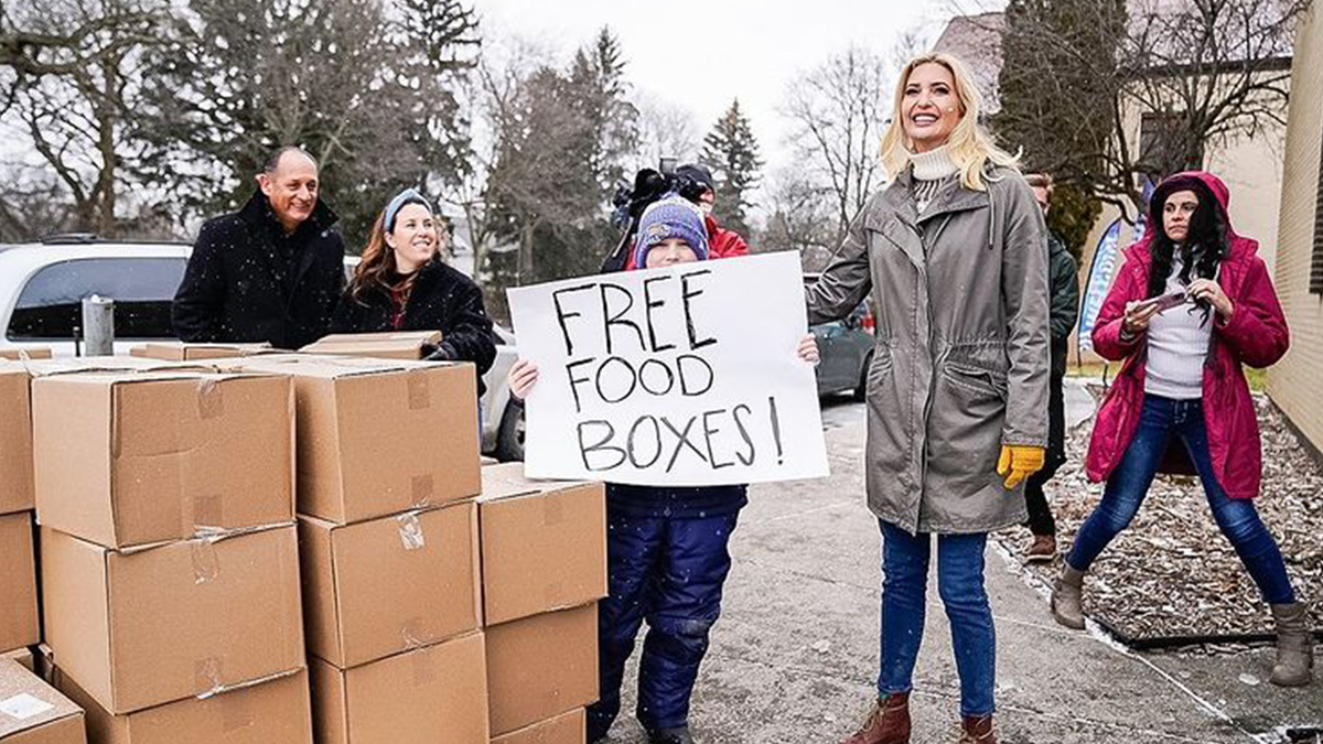 Іванка Трамп підтримала Україну та передала мільйон порцій пайків