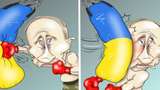 The Guardian опублікував їдку карикатуру на Путіна, яка демонструє провал диктатора