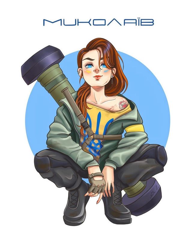 Від Чорнобаївки до Конотопської відьми: українська художниця намалювала круті ілюстрації - фото 502340