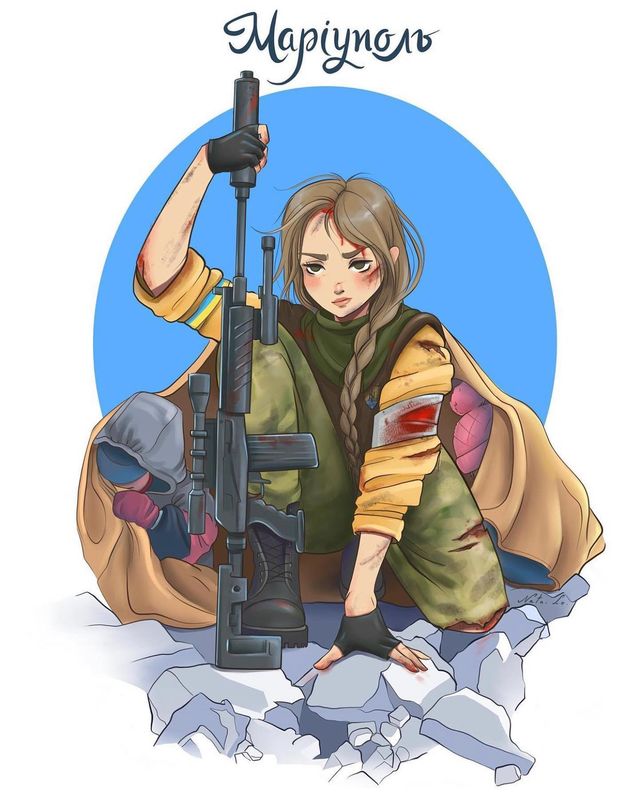 Від Чорнобаївки до Конотопської відьми: українська художниця намалювала круті ілюстрації - фото 502341