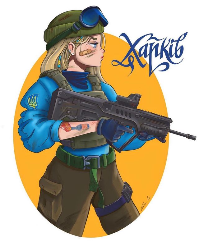 Від Чорнобаївки до Конотопської відьми: українська художниця намалювала круті ілюстрації - фото 502342