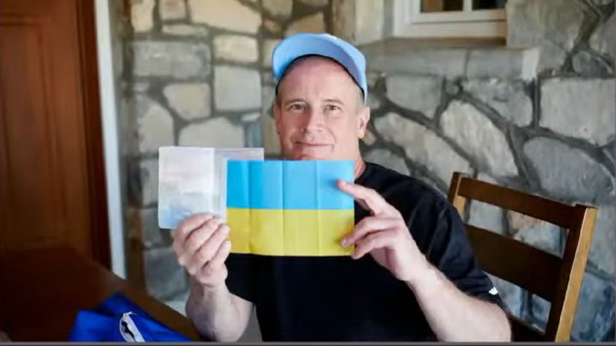Джим Кітчен взяв у космос прапор України - фото 1