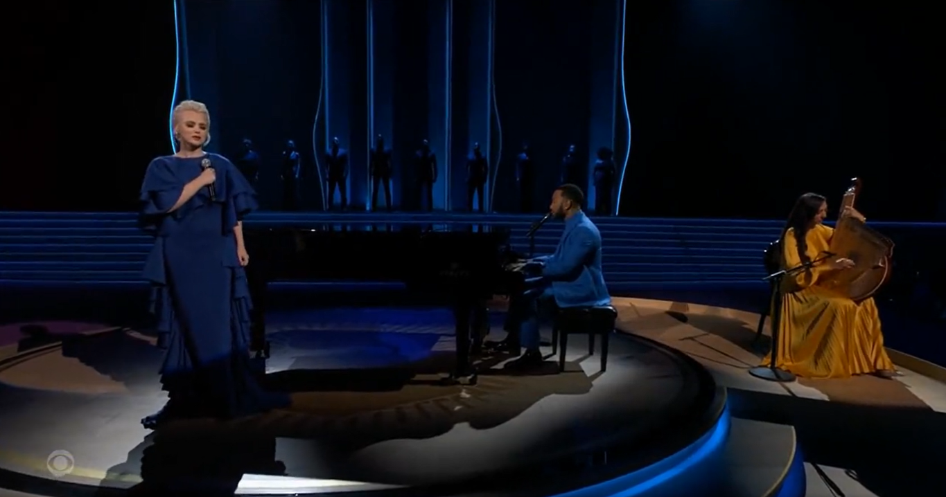 Міка Ньютон заспівала з Джо Леджендом: перформанс на Ґреммі присвятили Україні – відео