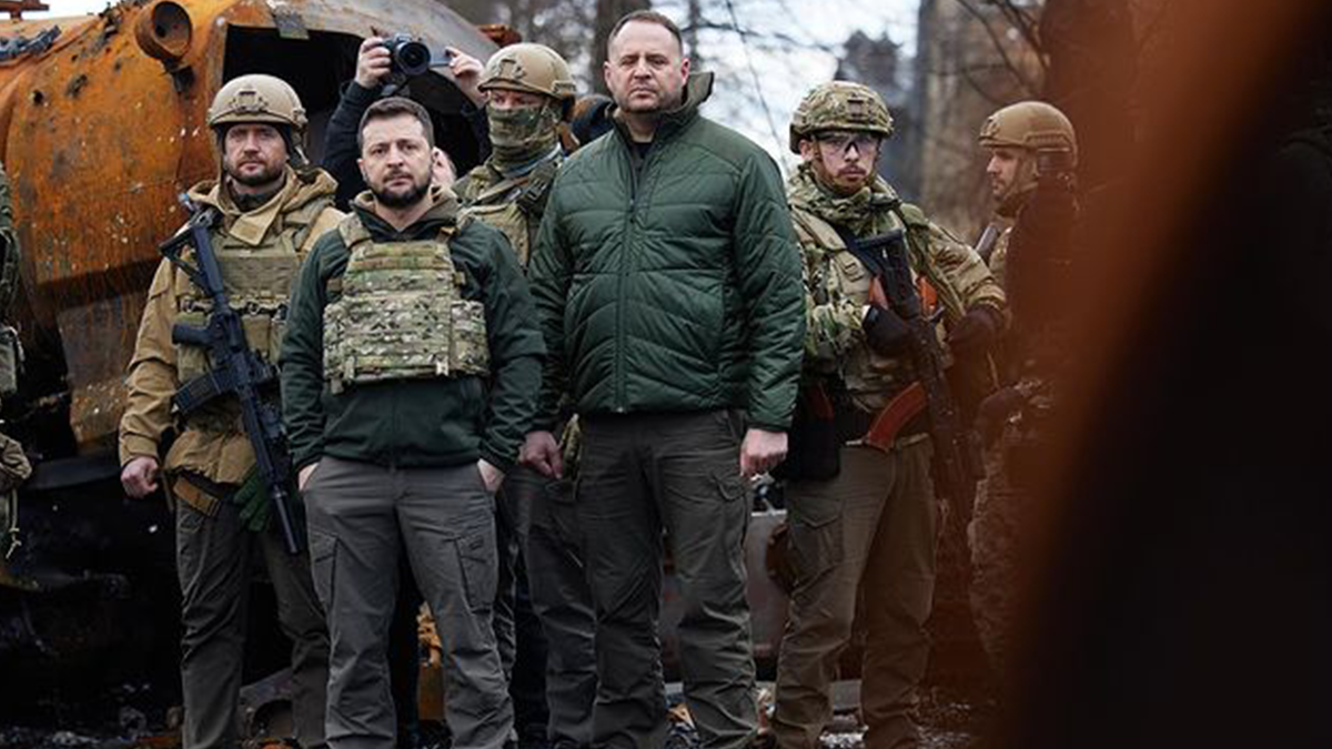 Володимир Зеленський відвідав Київщину - фото 1