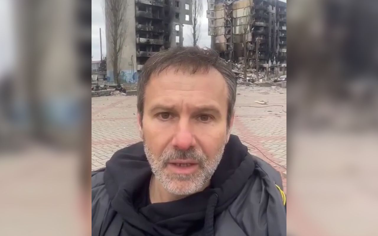 Ніколи не пробачимо ворогам: Вакарчук побував у звільненій від окупантів Бородянці