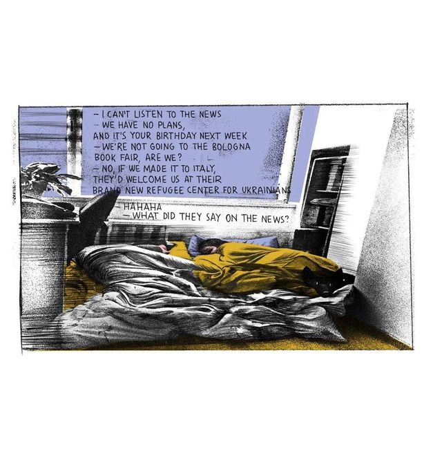 Канадська газета опублікувала комікс українських художниць про війну - фото 502904