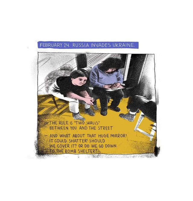 Канадська газета опублікувала комікс українських художниць про війну - фото 502905