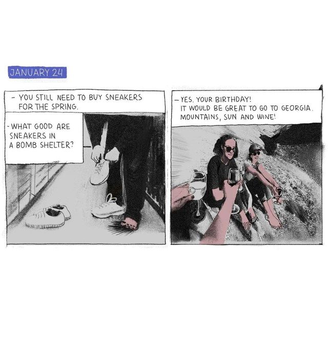 Канадська газета опублікувала комікс українських художниць про війну - фото 502907