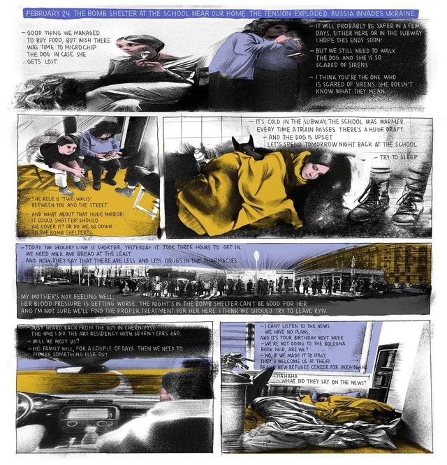 Канадська газета опублікувала комікс українських художниць про війну - фото 502909