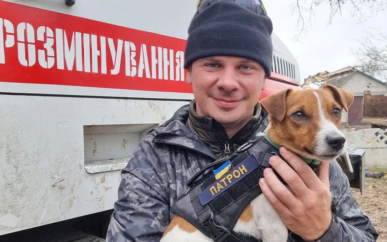 Дмитро Комаров зустрів пса-сапера Патрона - фото 1