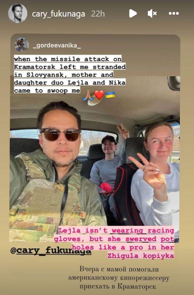 Режисер останнього фільму про Бонда поїхав волонтерити до Краматорська - фото 502983