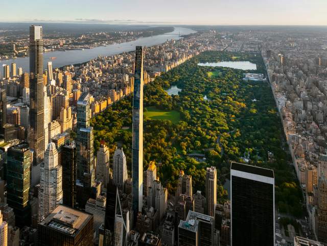 На нью-йоркській вулиці мільярдерів добудували найтонший хмарочос у світі - фото 502991