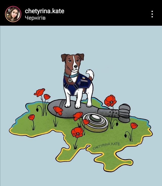 Мережа в захваті від Патрона: ДСНС показали ілюстрації сміливого песика - фото 503328