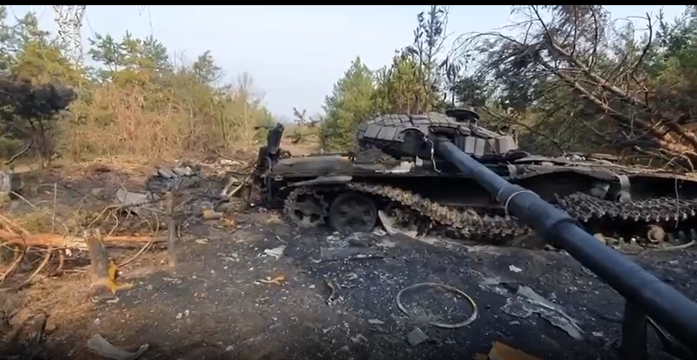 Як з "ПІона" знищили танк окупантів - фото 1