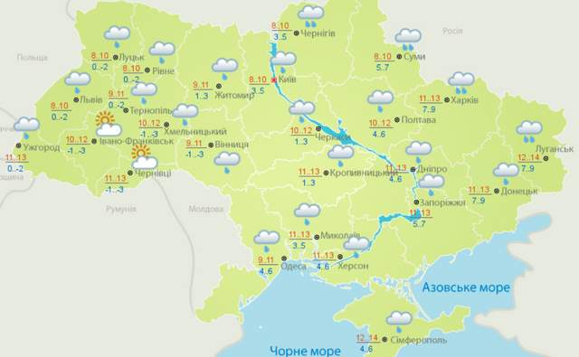 Похолодання і дощі: прогноз погоди в Україні на 20 квітня - фото 503531