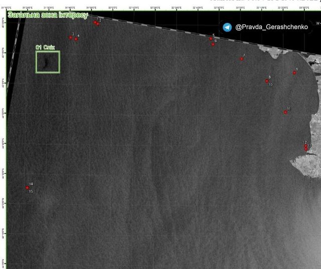Силует крейсера 'Москва' на дні Чорного моря показали на супутникових фото - фото 503875