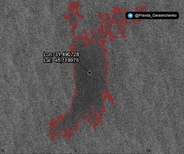 Силует крейсера 'Москва' на дні Чорного моря показали на супутникових фото - фото 503877