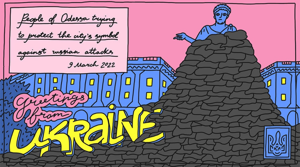 Українці створили "туристичні листівки" воєнного часу, їх продають на благодійність - фото 1