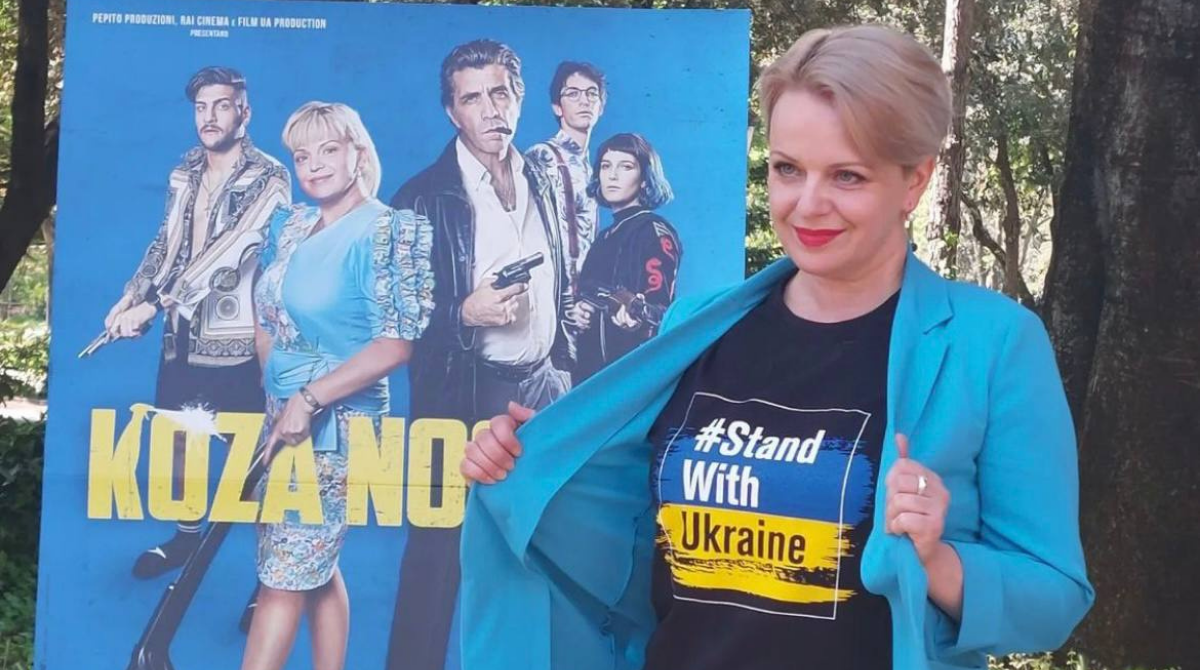 В Італії у кінопрокат виходить комедія з Ірмою Вітовською у головній ролі