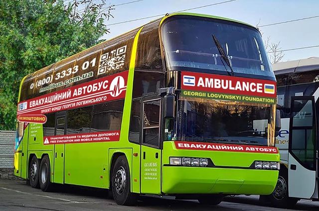 В Україні запрацювали унікальні евакуаційні автобуси з мінішпиталем всередині: фото - фото 504255