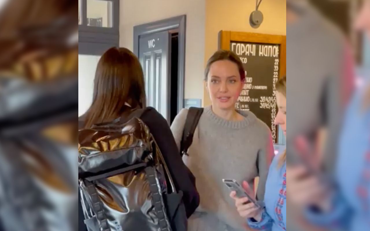 Анджеліну Джолі зняли у львівському закладі: користувачі мережі шоковані