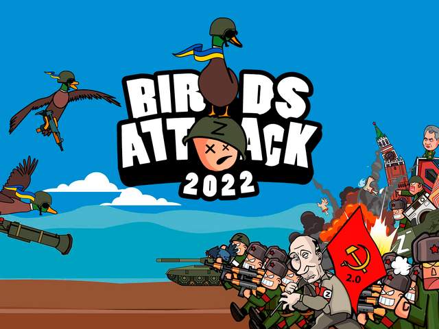 Birds Attack 2022: крута гра, в якій бойовий качур нищить окупантів і мародерів - фото 504601