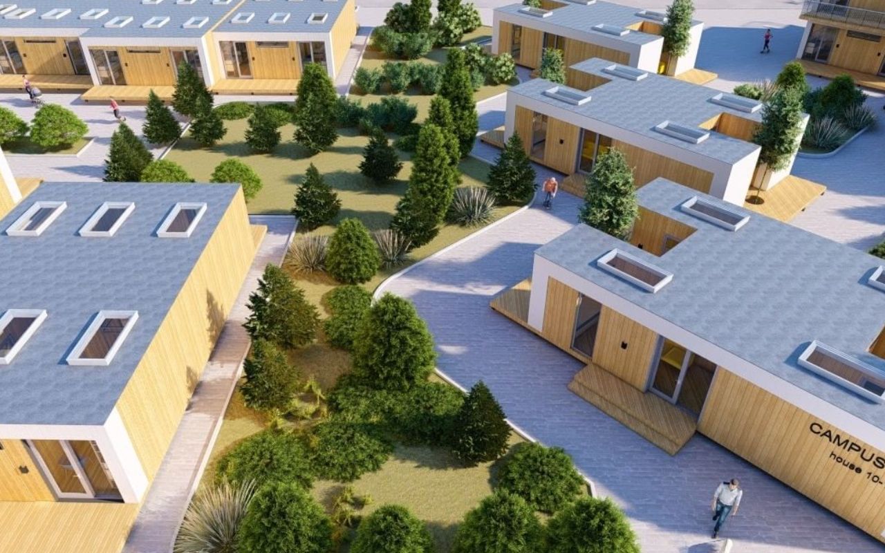 Як може виглядати містечко для переселенців: проєкт київської студії Loft Buro