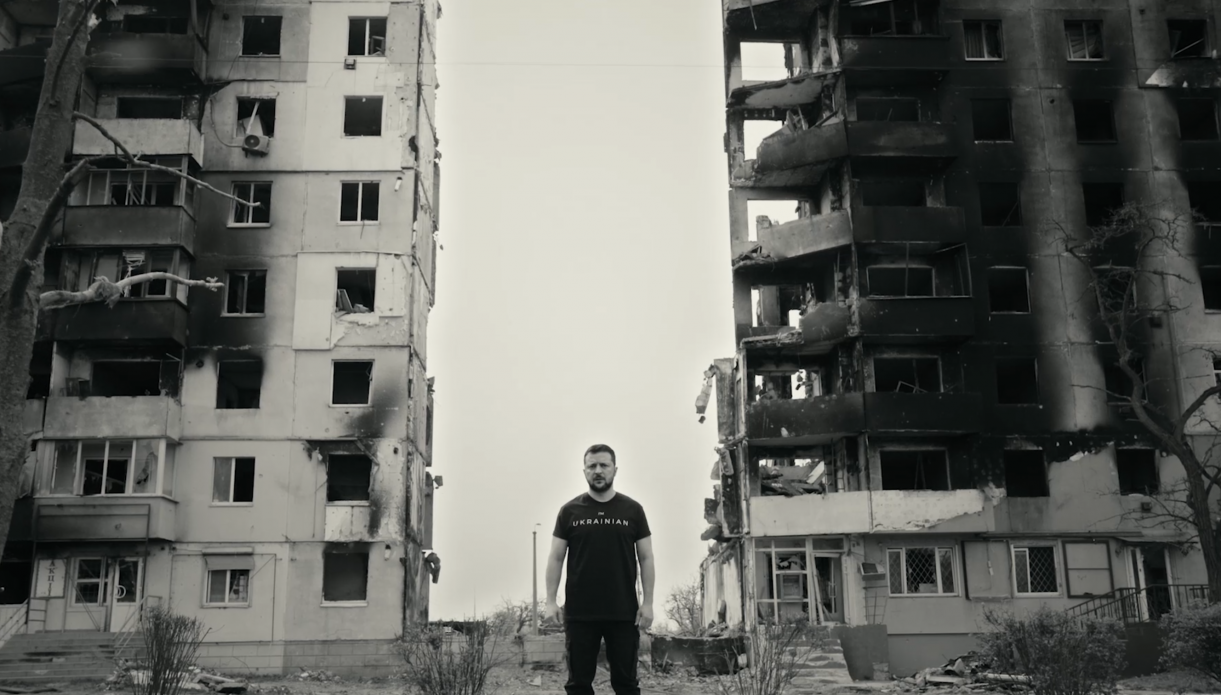 "Ніколи знову?": Зеленський зняв болюче звернення з розтрощеної Бородянки