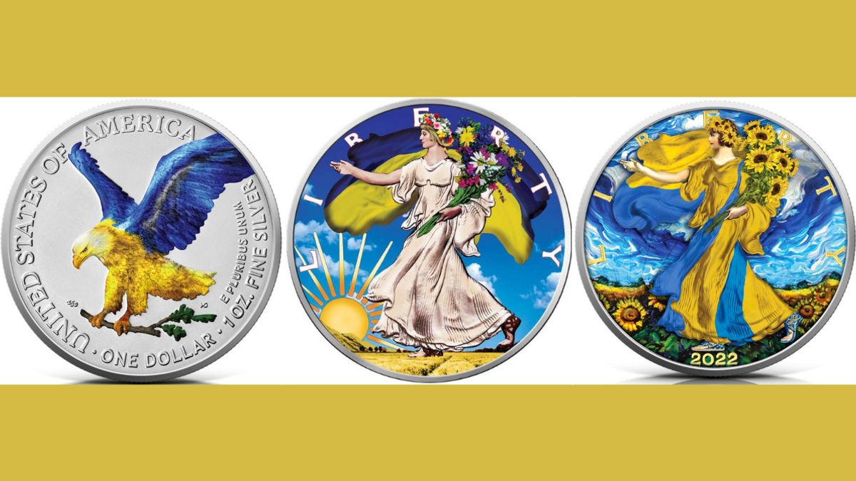 США випустили срібні інвестиційні монети на підтримку України - фото 1
