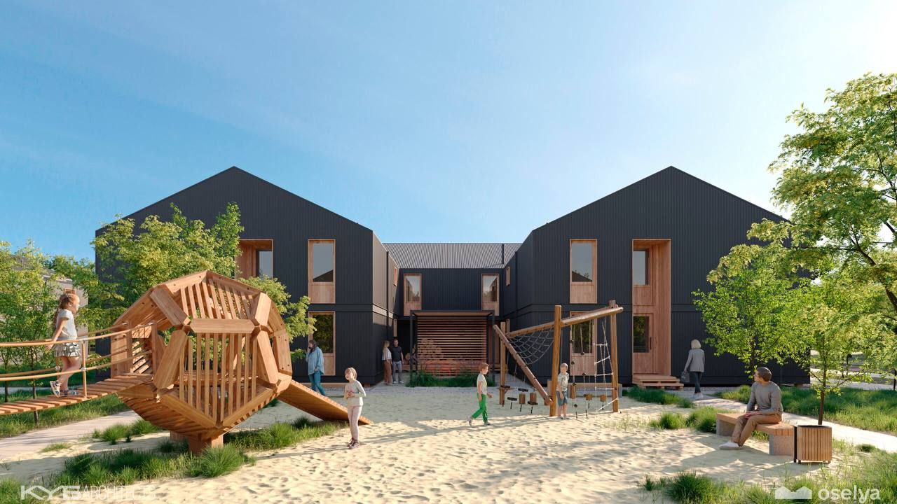 Дизайнери показали концепцію житла для переселенців: як може виглядати містечко Oselya