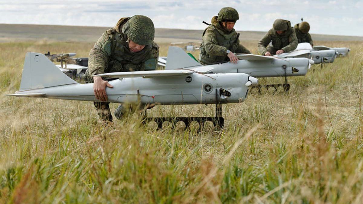 ЗСУ приземлили на дерево російський безпілотник "Орлан": фотофакт