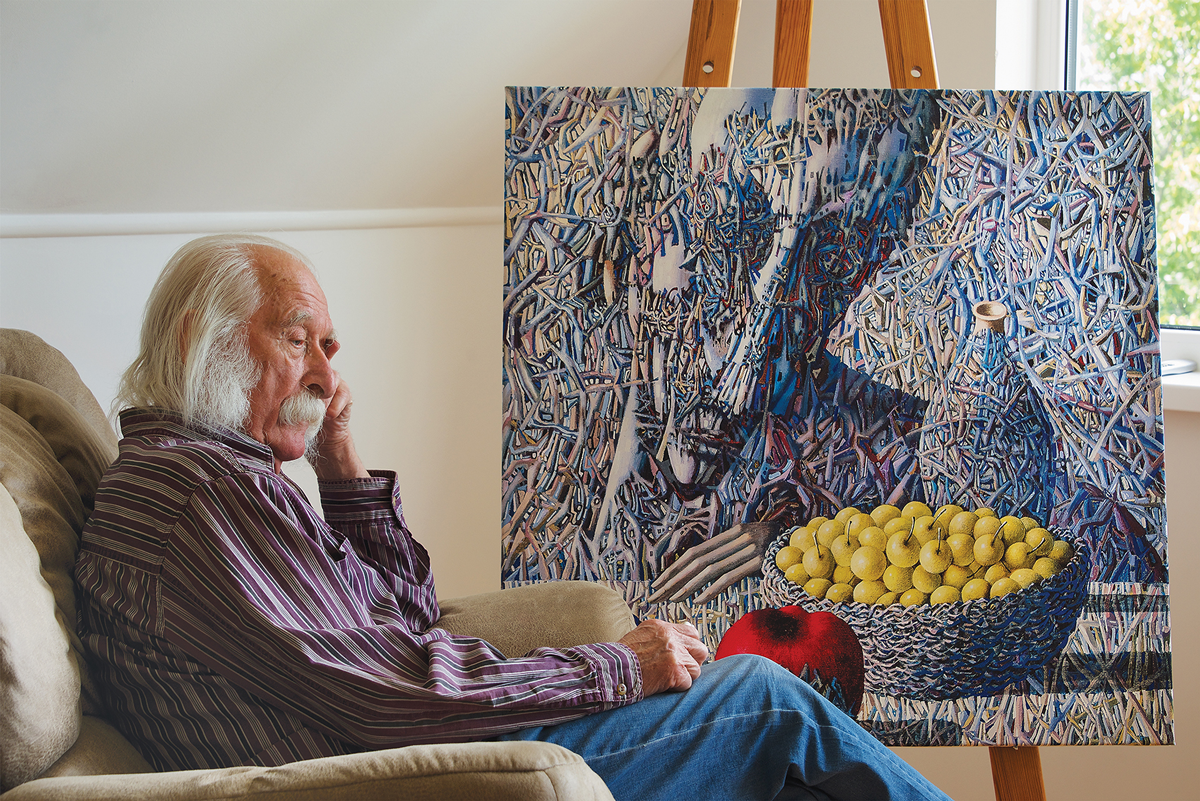 Всесвітньо відомий український художник створив картину про війну - фото 1