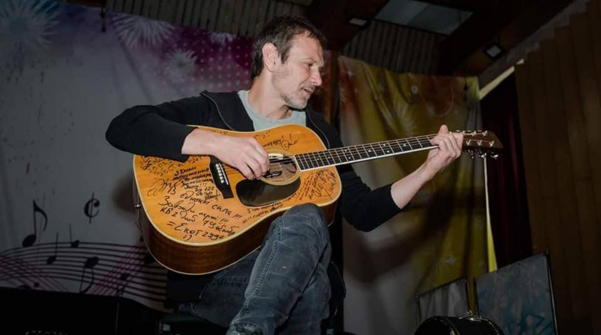 Святослав Вакарчук виступив перед бійцями Нацгвардії