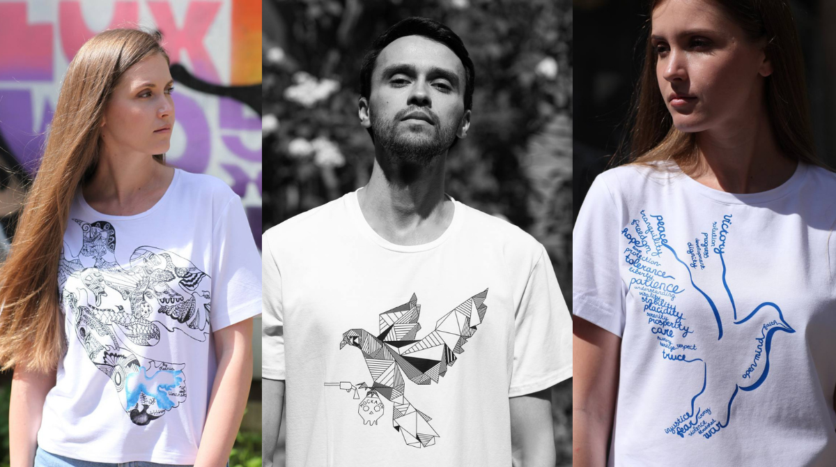 Made in Ukraine: українські дизайнерки власноруч розписують патріотичні футболки