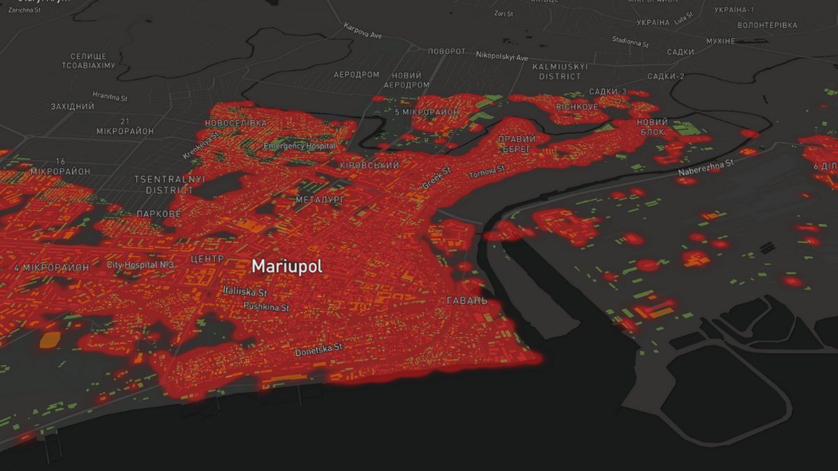 Українці створили мапу пошкоджених міст України - фото 1