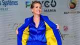 Шерон Стоун підтримала Україну в Каннах, одягнувши синьо-жовтий костюм
